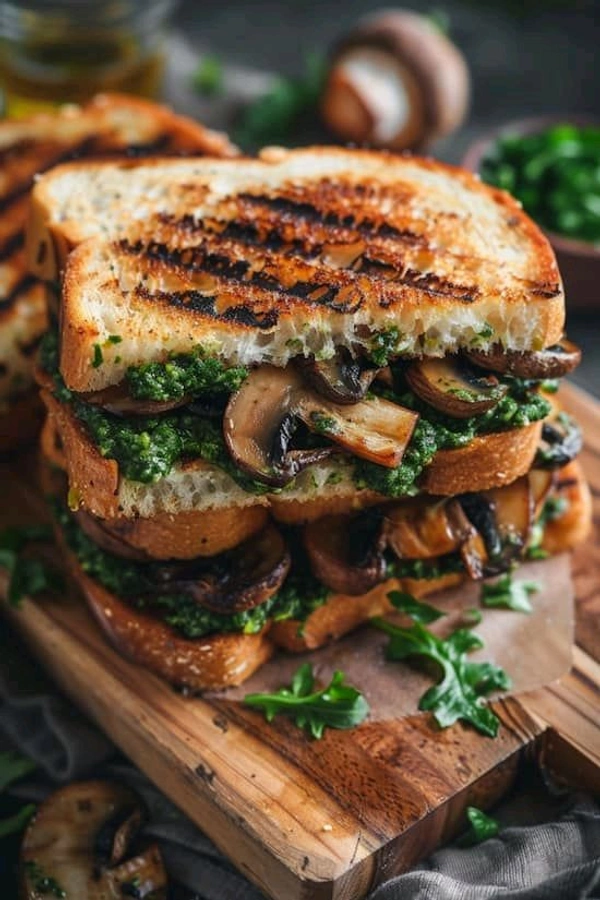 MUSHROOM SANDWICH  - Large