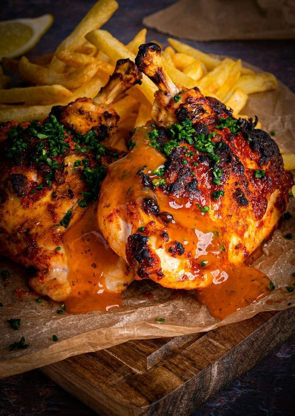 CHICKEN PERI PERI BURGER  - Large