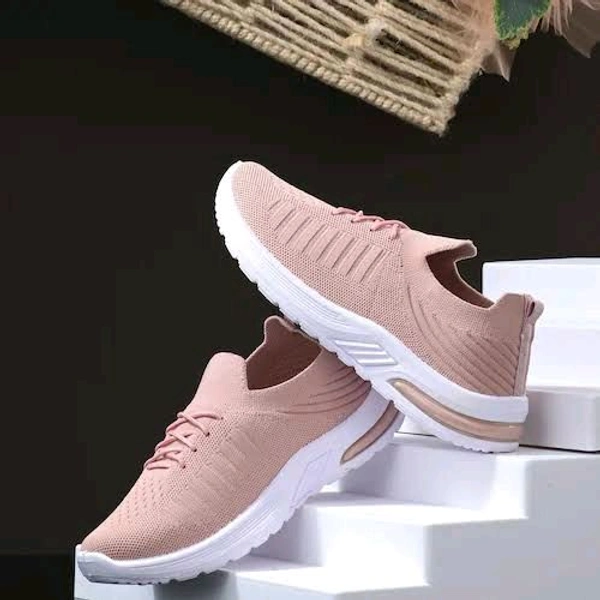Stylish Casual Sports Walking Sneakers Shoes 👟 - Amethyst, IND-2 .5.6.7.8.9