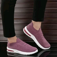 Stylish Casual Sports Walking Sneakers Shoes 👟 - Amethyst, IND-2 .5.6.7.8.9