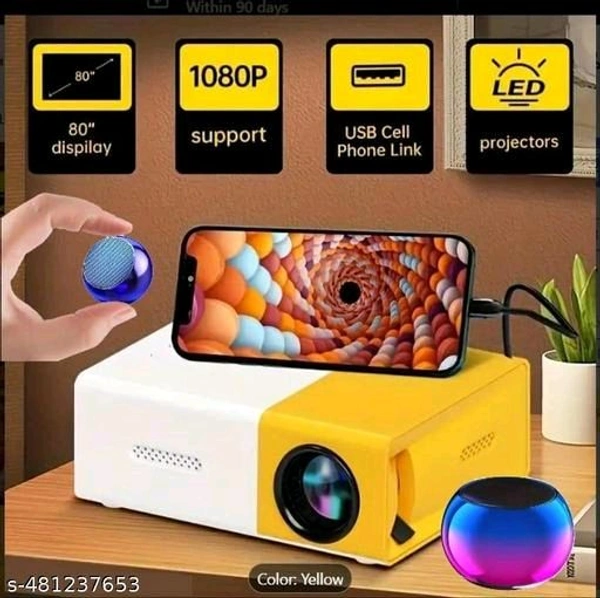 Mini Projector 📽️ HD YG300 - Bright Sun