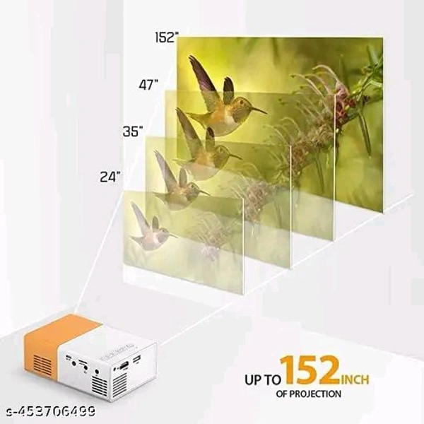 Mini Projector 📽️ HD YG300 - Bright Sun