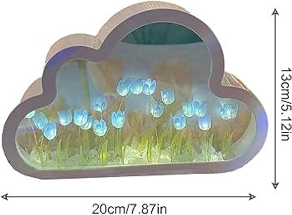 Plastic Diy Mirror Holgan Light 