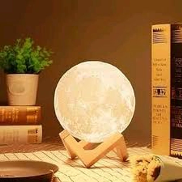 NAIRO 3D USB moon Light  - Gold