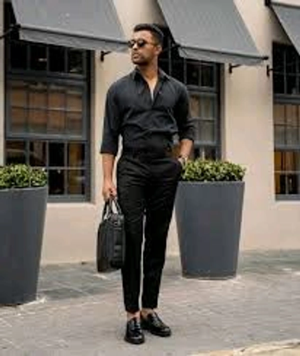 High Trend Pants  - Black, 26 28 30 32 34 36