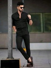 High Trend Pants  - Black, 26 28 30 32 34 36