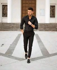 High Trend Pants  - Black, 26 28 30 32 34 36