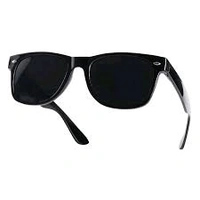 IFASH Men Black Plastic Sunglasses  - Black, Free Size