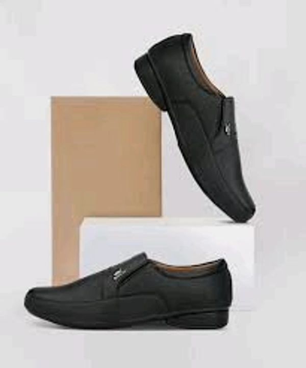 Casual Formal Mens Shoes  - Black, IND-6 7 8 9 10