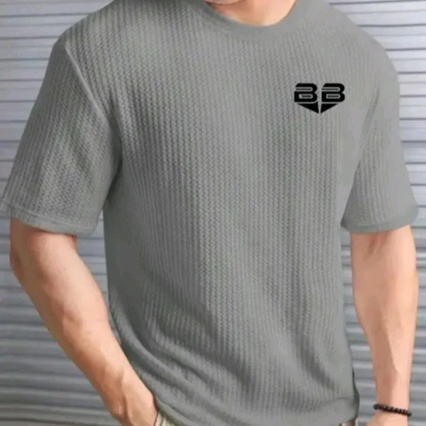 Men's Textured T-shirt  - All Size Available