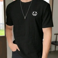 Men's Textured T-shirt  - All Size Available