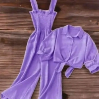 2-piece Jumpsuit With A Shrug - All Size Available