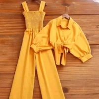 2-piece Jumpsuit With A Shrug - All Size Available