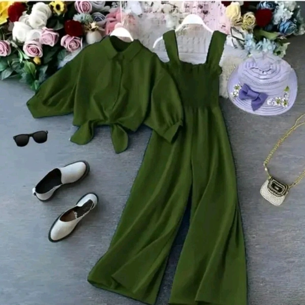 2-piece Jumpsuit With A Shrug - All Size Available