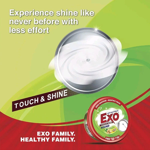 Exo Round Dishwash Bar - 500gm