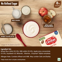 Nestle Cerelac Wheat Apple Baby Cereal - 350