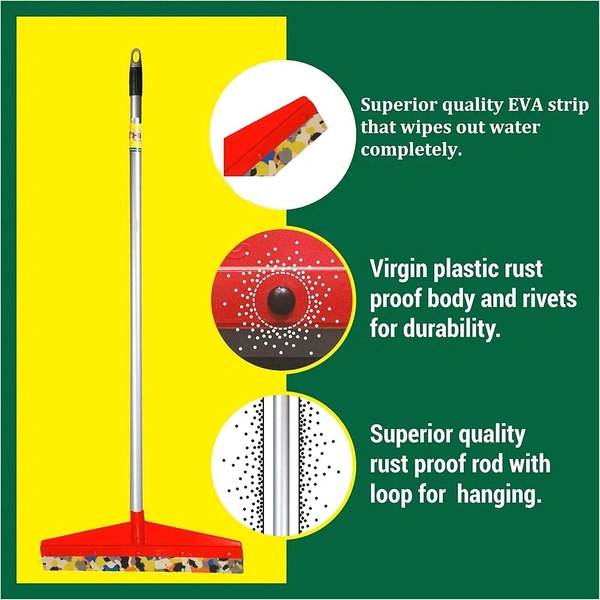 Wiper For Bathroom Floor Cleaning