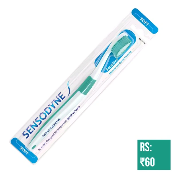 Sensodyne Sensitive Tooth Brush With Soft Rounded Bristles