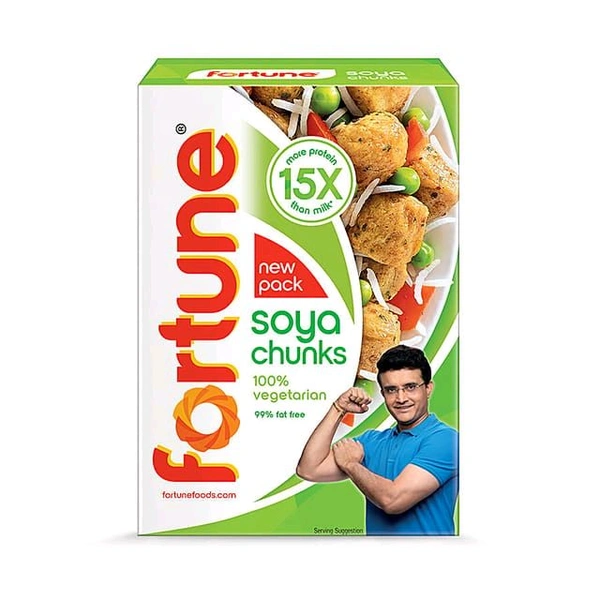 Fortune i Soya Chunks, 200 g - 200gm