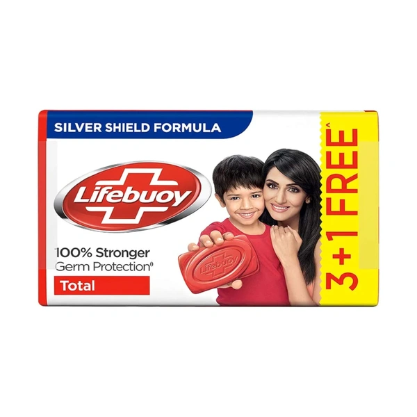 Lifebuoy  - 125gm X 4, 3+1 Free