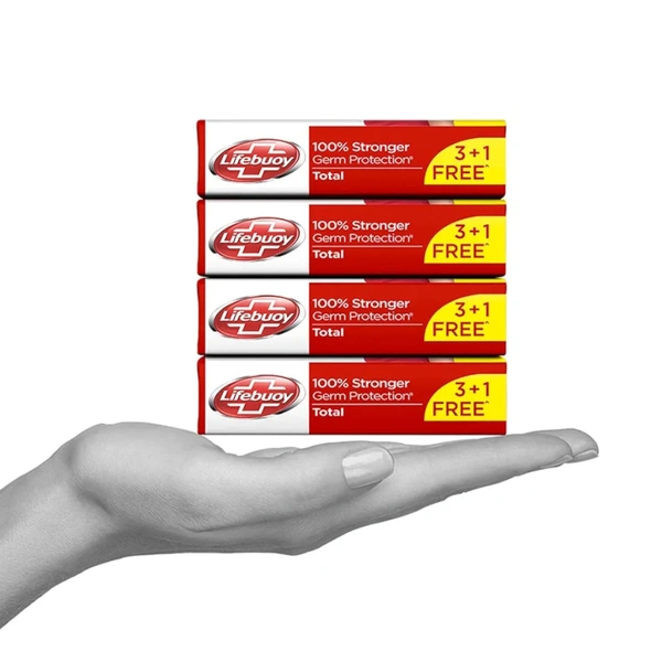 Lifebuoy  - 125gm X 4, 3+1 Free