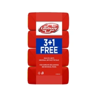 Lifebuoy  - 125gm X 4, 3+1 Free