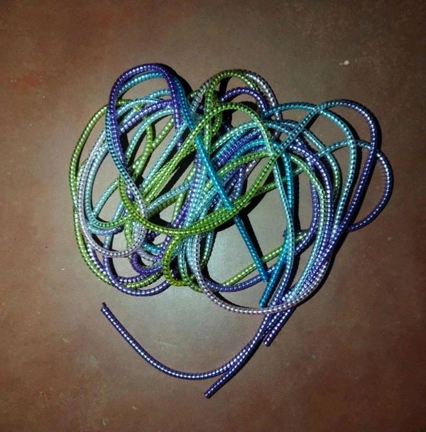 Dezine Mobile Charger Cable Ring  - Electric Violet