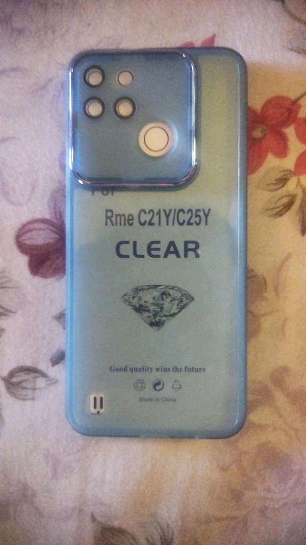 Realme C21 Y Dimond Case - Cornflower Blue
