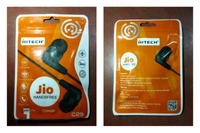 Wire Earphone  - Black, 1m