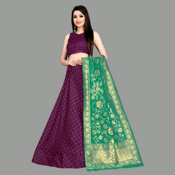 Aishani Superior Women Lehenga - Semi Stitched