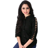 Sassy Women Sports & Activewear Tops - S, Black