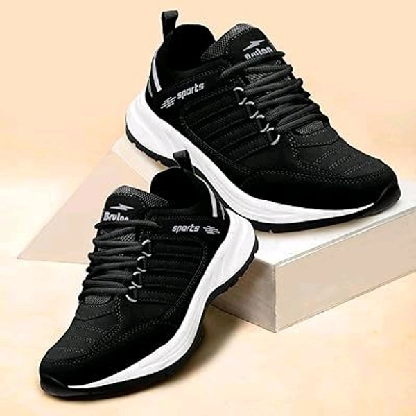 Black Sports Shoes For Men - 9