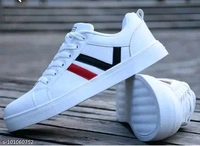 Casual White Sneakers For Men - 9