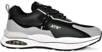 Men's Stylish Black Sneakers - 8