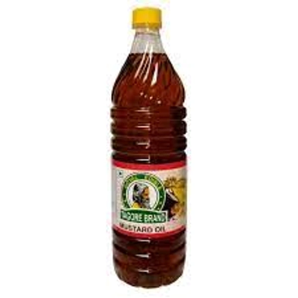 Tagore Mustard Refined Oil  - 500 Gm, Single