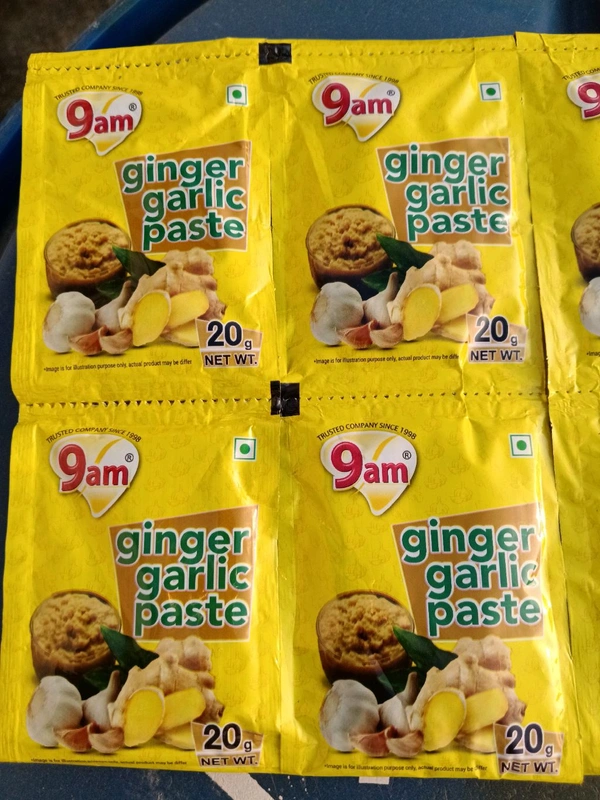 9am Ginger Garlic Paste Mrp 5