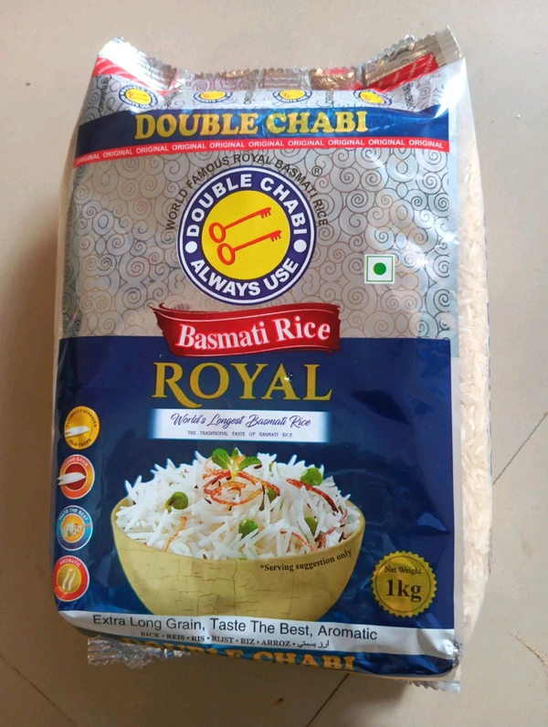 Double Chabi Royal Basmati Rice 1kg