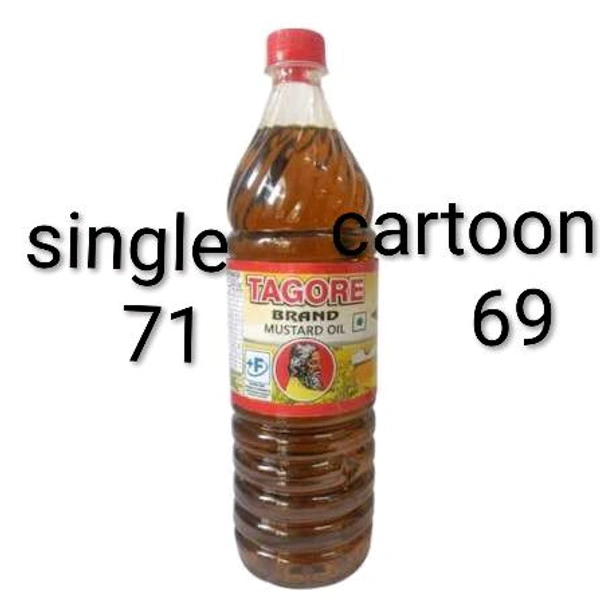 Tagore Mustard Oil 450ml - Cartoon