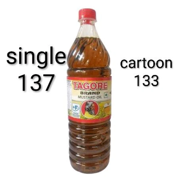 Tagore Mustard Oil 900 Ml - Cartoon