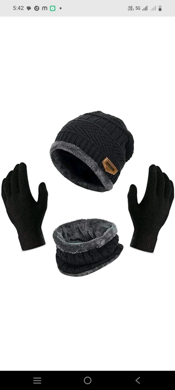 Winter Cap 3 Set MRP 250