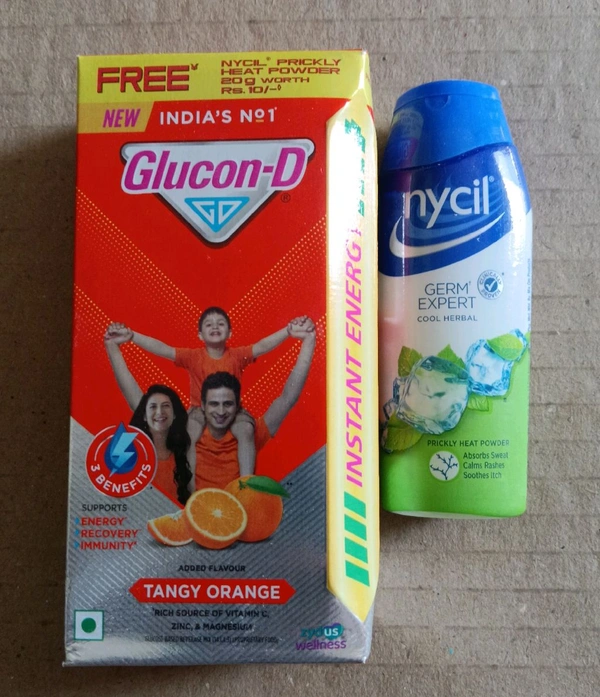 Glucon D Orange MRP 55