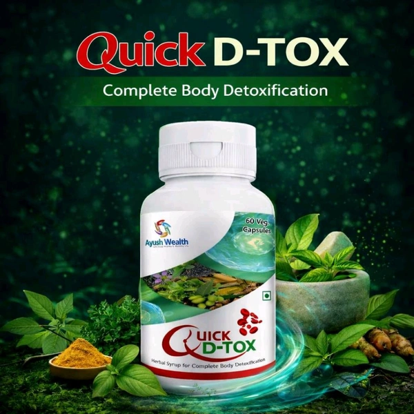 Only Ayurved's Quick Detox Capsule