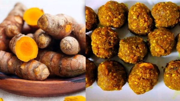 Home Made Gud Haldi Saunth Ki Goli 60 Pees