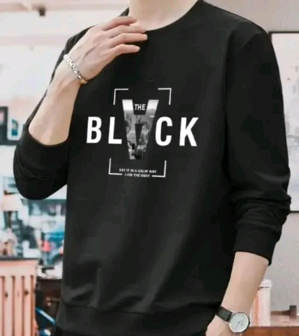 AKIROX THE BLACK Minimalist Sweatshirt - Black, 9-10 years