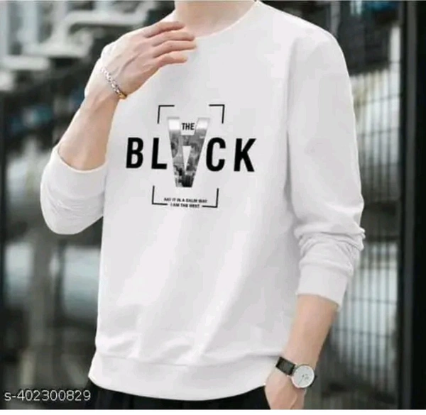 AKIROX THE BLACK Minimalist Sweatshirt - White, 13-14 years