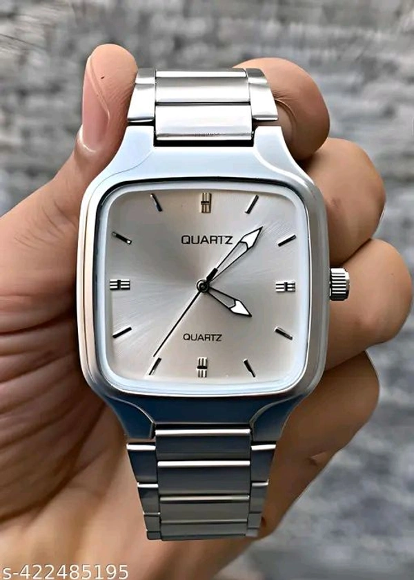 AKIROX NoirEdge™ Premium Square Dial Watch - White