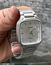AKIROX NoirEdge™ Premium Square Dial Watch - White