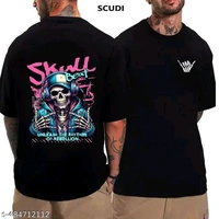 AKIROX Akirox Sanji Flame Style Tee - S, Skull