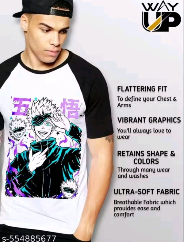AKIROX Gojo Satoru - Domain Drip Anime Tee - L