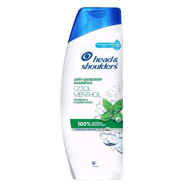 Head and Shoulders Cool Menthol Anti Dandruff Shampoo 340ml